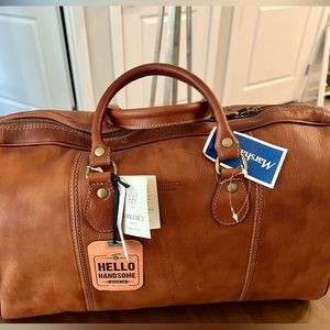 I Medici Small Leather Duffel Bag